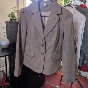 Women's Gray Blazer